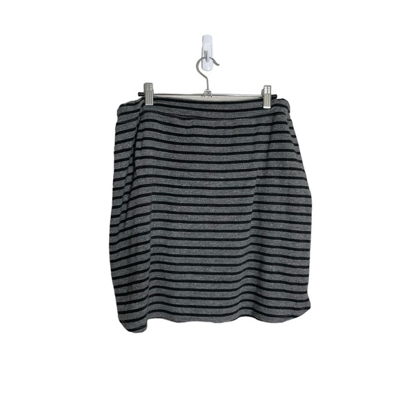 Sundry x Evereve Casual Stripe Skirt 4/L - Picture 2 of 4